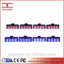 Golddeer 12 luces Mini intermitente luz estroboscópica rejilla ADVERTENCIA luces SL614-8